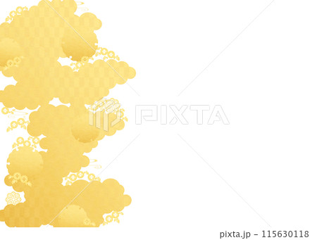 背景素材-和柄朝顔2022-40テク 背景素材-和柄朝顔2022-40テク 115630118