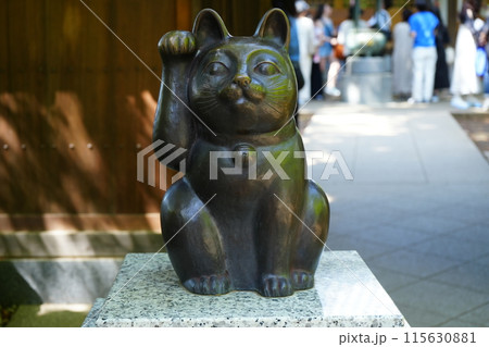 日本 東京 大谿山 豪徳寺 招き猫 115630881