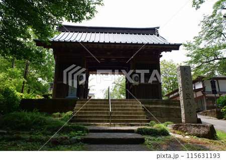千葉県　笠森寺・二天門 115631193
