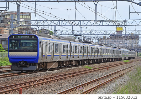 東海道本線　大船ー戸塚　JR東日本　E235系1000番台　F-12編成（鎌倉） 115632012