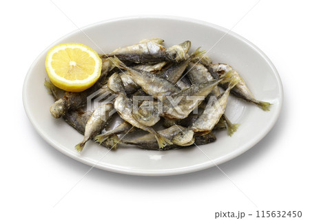 豆アジの唐揚げ 豆アジの唐揚げ 115632450