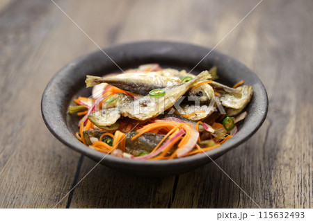 豆アジの南蛮漬け 115632493