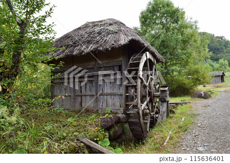 古い街並み風景 古い街並み風景 115636401