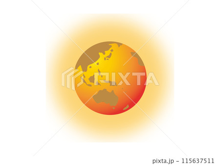 地球温暖化 地球寒冷化 グローバルウォーミング 気候変動 地球温暖化 地球寒冷化 グローバルウォーミング 気候変動 115637511