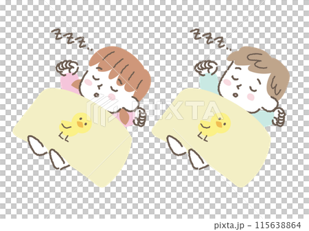 孩子午睡的插圖 115638864