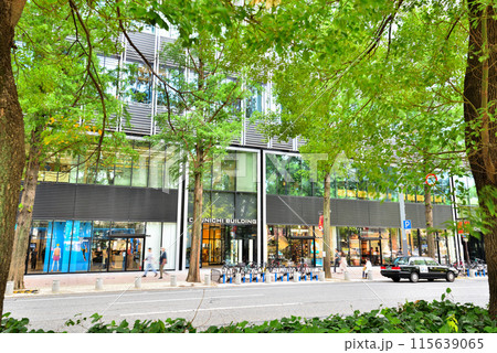 《 愛知県》名古屋都市風景 名古屋栄の中日ビル 《 愛知県》名古屋都市風景 名古屋栄の中日ビル 115639065