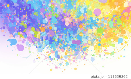 カラフルなインク カラフルなインク 115639862