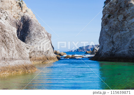 岩手県宮古市　三陸の絶景　浄土ヶ浜 115639871