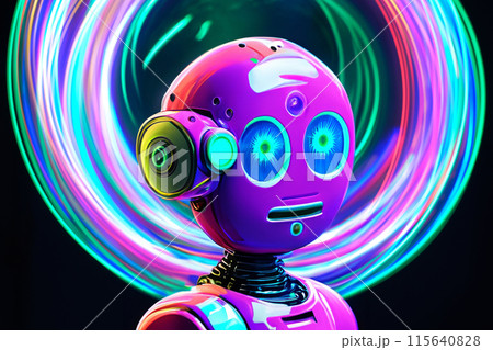 光とロボット 光とロボット 115640828