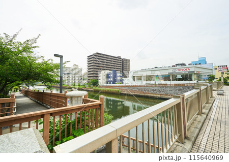 江東区 小名木川橋 曇り 江東区 小名木川橋 曇り 115640969