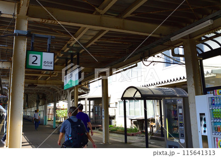 JR東日本信越本線直江津駅から柏崎駅までの車窓風景(2022年夏) 115641313