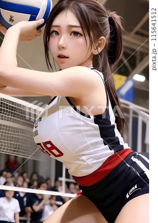 AiSakaiスポーツ　バレーボール 115641512