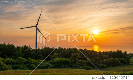 仁賀保高原（夕景） 115643714
