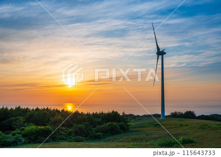 仁賀保高原(夕景) 仁賀保高原(夕景) 115643733