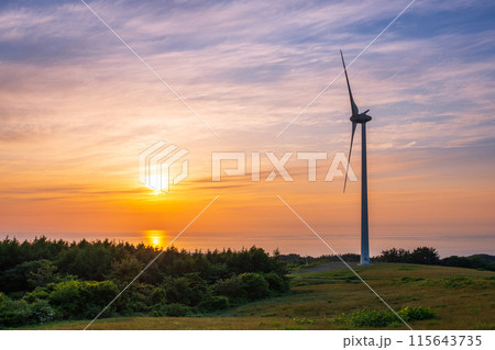 仁賀保高原(夕景) 仁賀保高原(夕景) 115643735