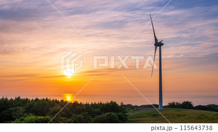 仁賀保高原（夕景） 115643738