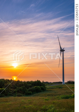 仁賀保高原（夕景） 115643753