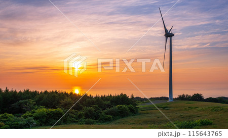 仁賀保高原(夕景) 仁賀保高原(夕景) 115643765