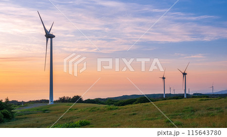 仁賀保高原（夕景） 115643780