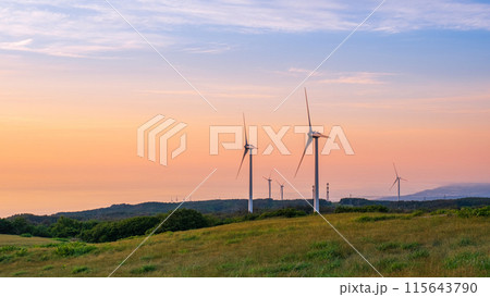 仁賀保高原（夕景） 115643790