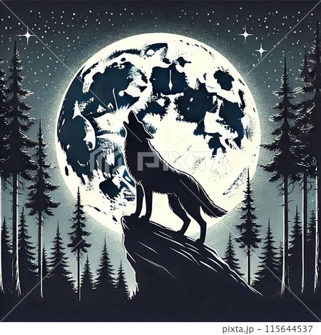 月と狼 115644537