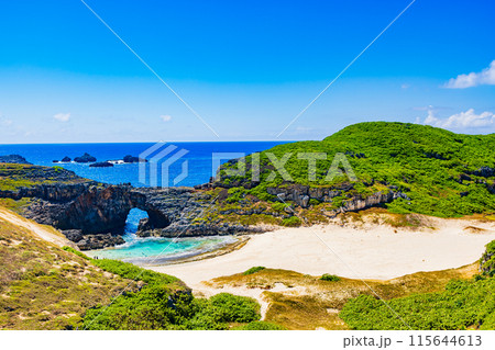 小笠原諸島・父島 南島の絶景風景 小笠原諸島・父島 南島の絶景風景 115644613
