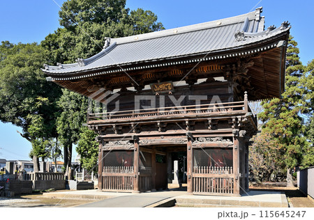 中山道鴻巣宿散歩:浄土宗 勝願寺 仁王門 中山道鴻巣宿散歩:浄土宗 勝願寺 仁王門 115645247