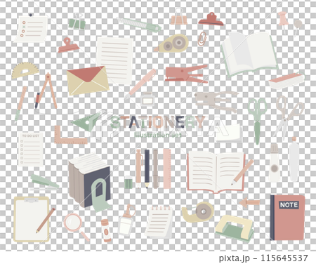 手描き風 文房具 かわいい 道具 セット イラスト ノート 勉強 学習 学校 生活雑貨 線なし 雑貨 手描き風 文房具 かわいい 道具 セット イラスト ノート 勉強 学習 学校 生活雑貨 線なし 雑貨 115645537