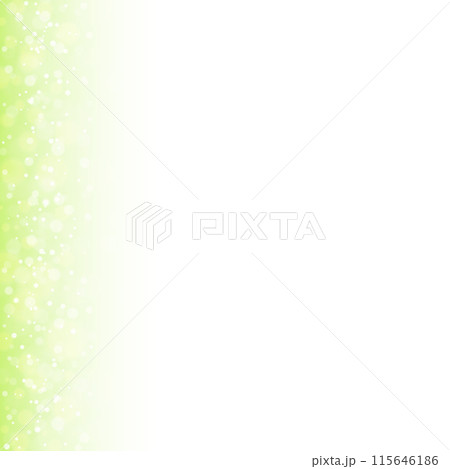 グリーンのキラキラの背景イラスト 115646186