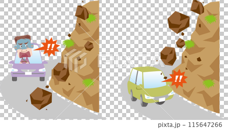 Traffic Safety (Natural disasters (disasters) on roads, cliff collapses, landslides) Traffic Safety (Natural disasters (disasters) on roads, cliff collapses, landslides) 115647266