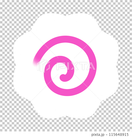 Narutomaki Cartoon illustration Kamaboko Cartoon Japanese Fish Cake Cartoon Narutomaki Icon Logo 115648915