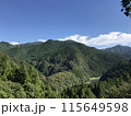 晴れた日の山々 115649598