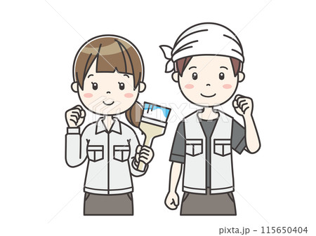 職業別人物イラスト87　Clip art of person by occupation 115650404