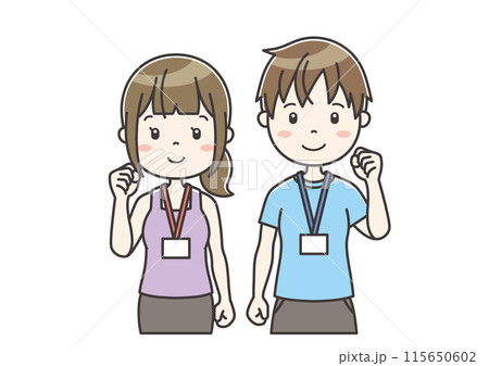 職業別人物イラスト91　Clip art of person by occupation 115650602
