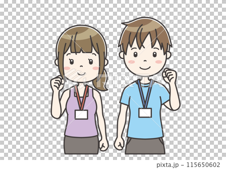 職業別人物イラスト91　Clip art of person by occupation 115650602
