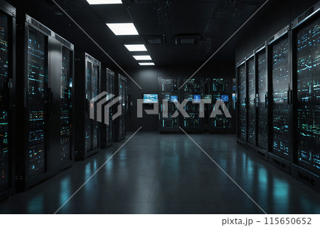 サーバールーム データセンター 115650652