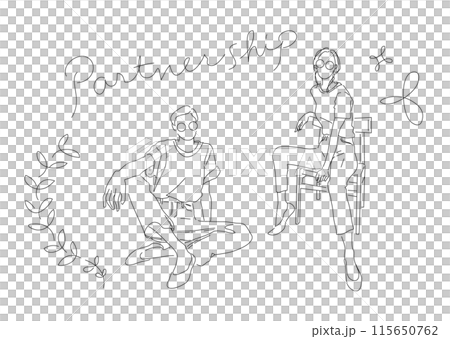 group of person, person, vector 115650762