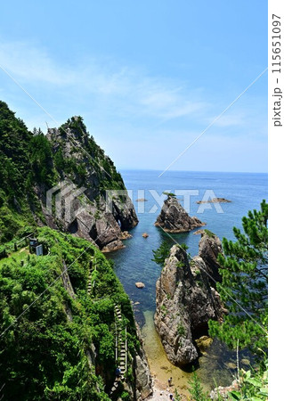 夏の浦富海岸 夏の浦富海岸 115651097