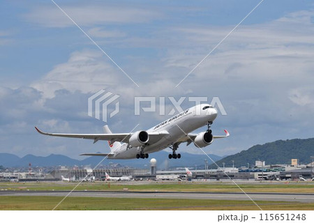 伊丹空港　逆ラン離陸 115651248