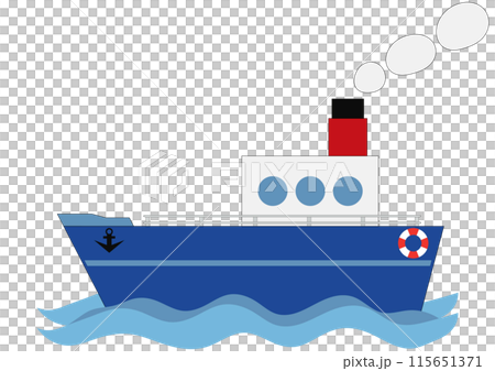 簡約可愛的“藍船” 115651371