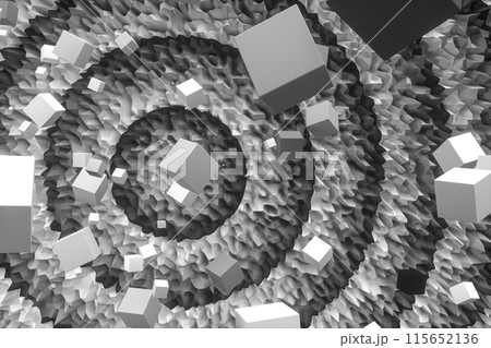 立体 3次元 3D 115652136