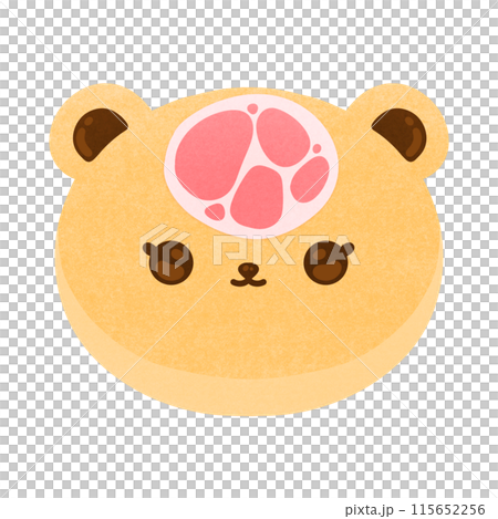 Cute Pancake Cartoon illustration Bear Pancake Cartoon Cute Pancake With Topping Ham Cartoon Animal Pancake Cartoon Kawaii Pancake Breakfast Cartoon 115652256