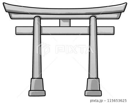 石の鳥居 石の鳥居 115653625