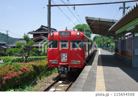 岐阜県御嵩町：名鉄広見線御嵩駅 115654508