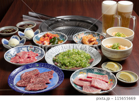 焼肉店のコースイメージ 115655669