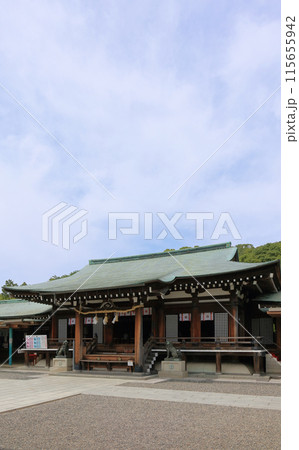 防府天満宮の拝殿 防府天満宮の拝殿 115655942