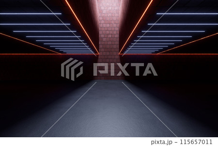 立体 3次元 3D 115657011