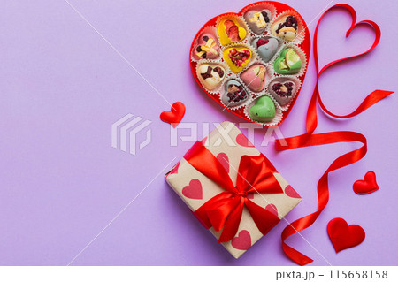 Valentine day composition Valentine day composition 115658158