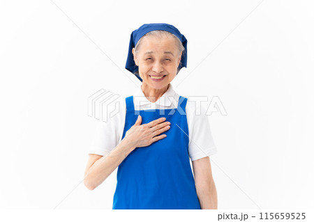 シニア女性 家事代行 お任せ シニア女性 家事代行 お任せ 115659525