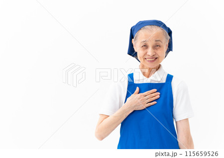 シニア女性　家事代行　お任せ 115659526